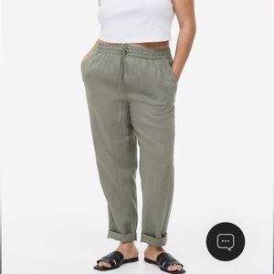 Natural Linen Pants